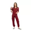 Bluzka medyczna SCRUBS MEDI TEDDY - TALLANTE MERLOT SCRUB